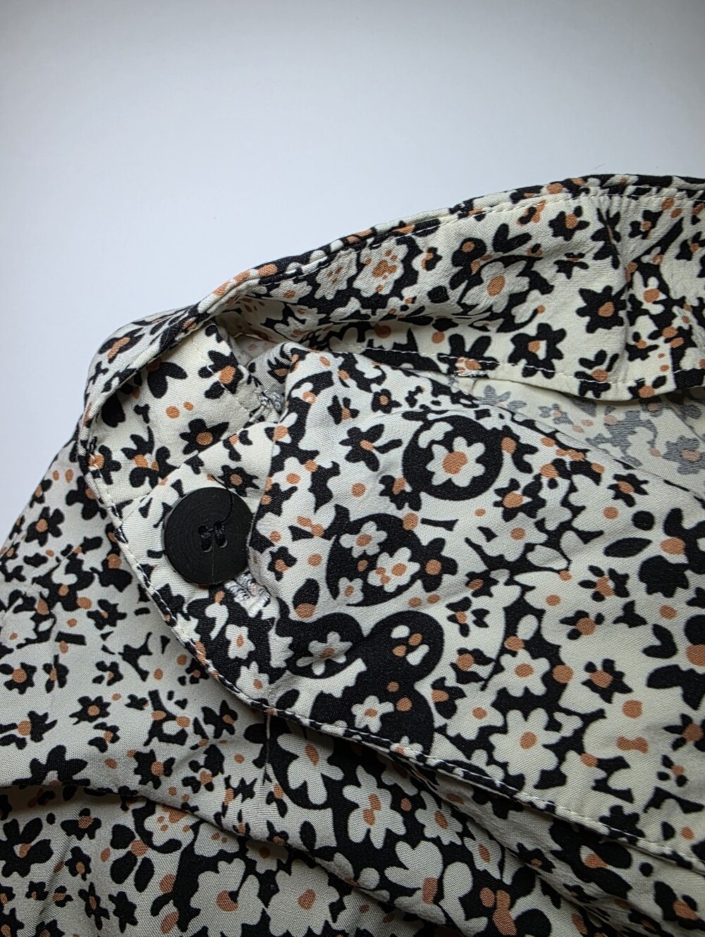 MADEWELL SIDE BUTTON  STRAIGHT MIDI SKIRT IN DAISY GROOVE  SZ 12 - Picture 8 of 12